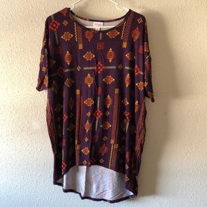 —XS LuLaRoe Irma Tunic
